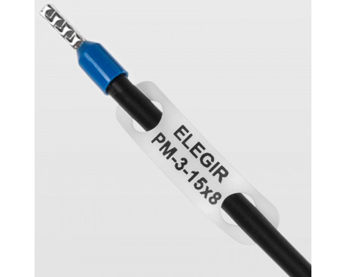 Маркер продеваемый PM-3-15x8-W (2100 шт.)