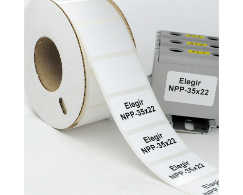 Маркировочная наклейка NPP-35x22-W (1400 шт.)