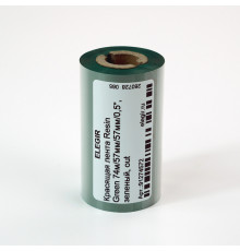 Риббон - Resin Green 74м/57мм/57мм/0,5", зеленый, out