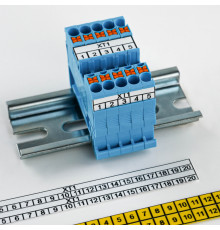 Маркировка для клемм SMK-U-6,2x2-Y
