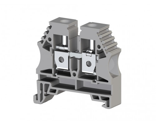 304150RP, Клеммник на DIN-рейку 10мм.кв. (серый); AVK10(RP) (упак 50 шт)