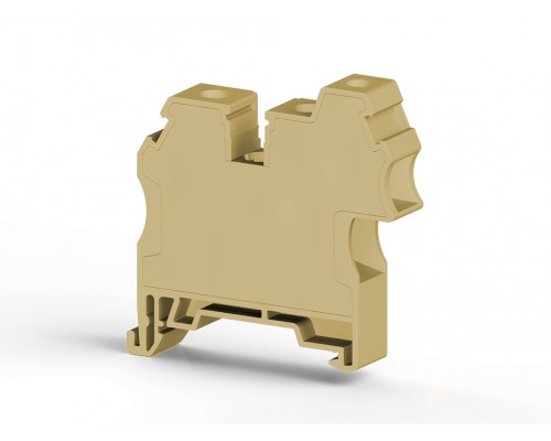 304280, Клеммник 3-х выводной, 2x10мм.кв 1x4 мм.кв., (бежевый); AVK 10 RD 4 (упак 60 шт)