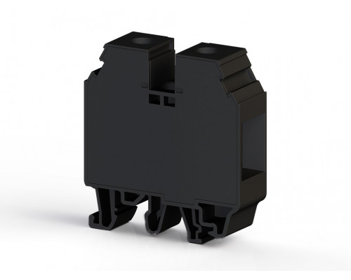 304585, Клеммник на DIN-рейку с крышкой 35мм.кв. (черный); AVK 35 RDS (упак 50 шт)