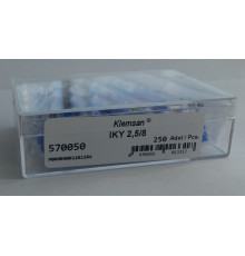 570050, Наконечник изолированный IKY 2,5-8 (огнестойкий) (упак 250 шт)