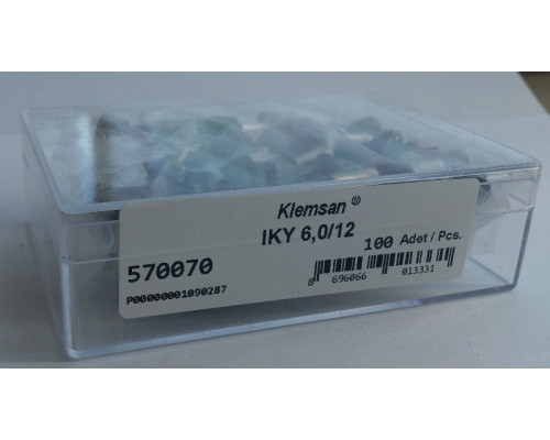 570070E, Наконечник изолированный IKY 6-12 (ECO) (упак 500 шт)