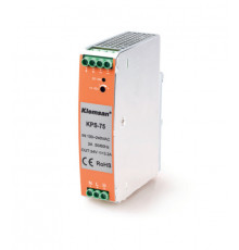 618050, Klemsan Источник питания; KPS-75; 1 Ph 24V 3,2A (упак 1 шт.)