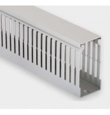 540020, KHF 2540; Перфорированный безгалогенный короб с крышкой, 25x4\0 HF LOW SMOKE (упак 100м. )