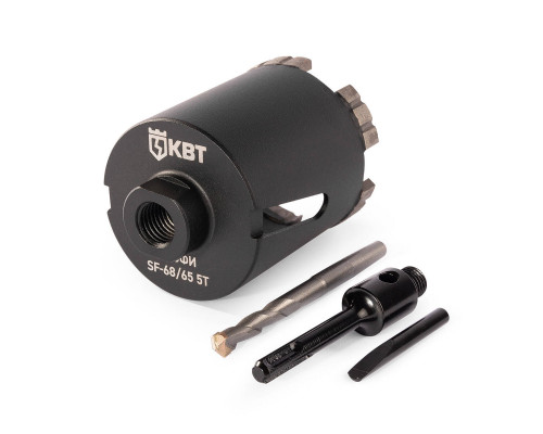 Коронка SF-68/65 5T с адаптером SDS-Plus серия ПРОФИ