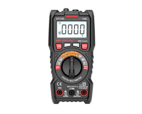 Мультиметр цифровой KT 113С серия PROLINE с True RMS и автоматическим выбором пределов измерений