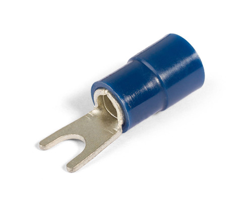 Наконечник кабельный вилочный изолированный НВИ(н) 16-6 серия ПРОФИ с нейлоновой манжетой