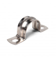 Скоба из нержавеющей стали СМД (INOX) 14-15 двухлапковая