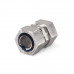 Муфта соединительная СТМ (INOX) 15 (1/2'') труба-металлорукав из нержавеющей стали