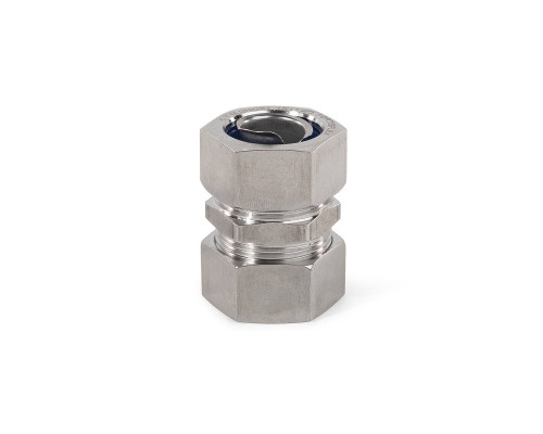 Муфта соединительная СТМ (INOX) 15 (1/2'') труба-металлорукав из нержавеющей стали