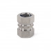 Муфта соединительная СТМ (INOX) 15 (1/2'') труба-металлорукав из нержавеющей стали