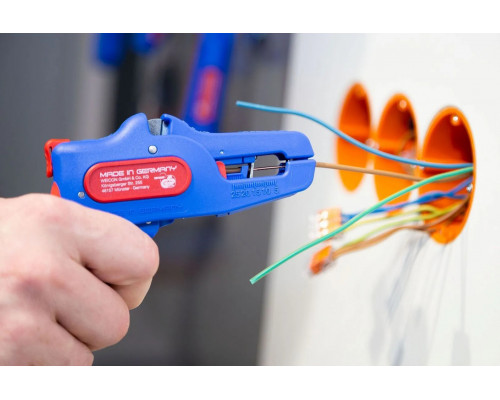 10062070 WEICON № 5 Pro Стриппер для снятия ПВХ-изоляции проводов 0,2-16 мм2, встроенный резак