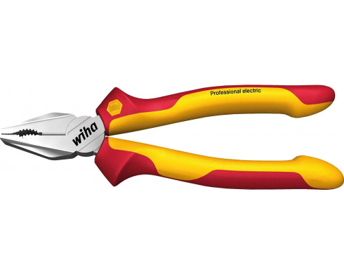 27328 Wiha Пассатижи 160мм диэлектр. Professional electric с DynamicJoint и OptiGrip в блист. упак. (серия Z 01 0 06)